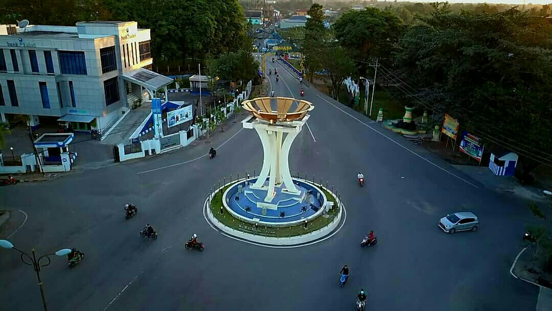 KOTA Rantau, ibu kota Kabupaten Tapin.(Foto: Ruhuirahayu.wordpress.com)